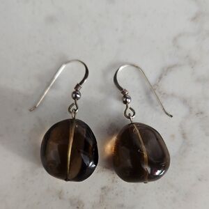 Smoky Quartz Earrings